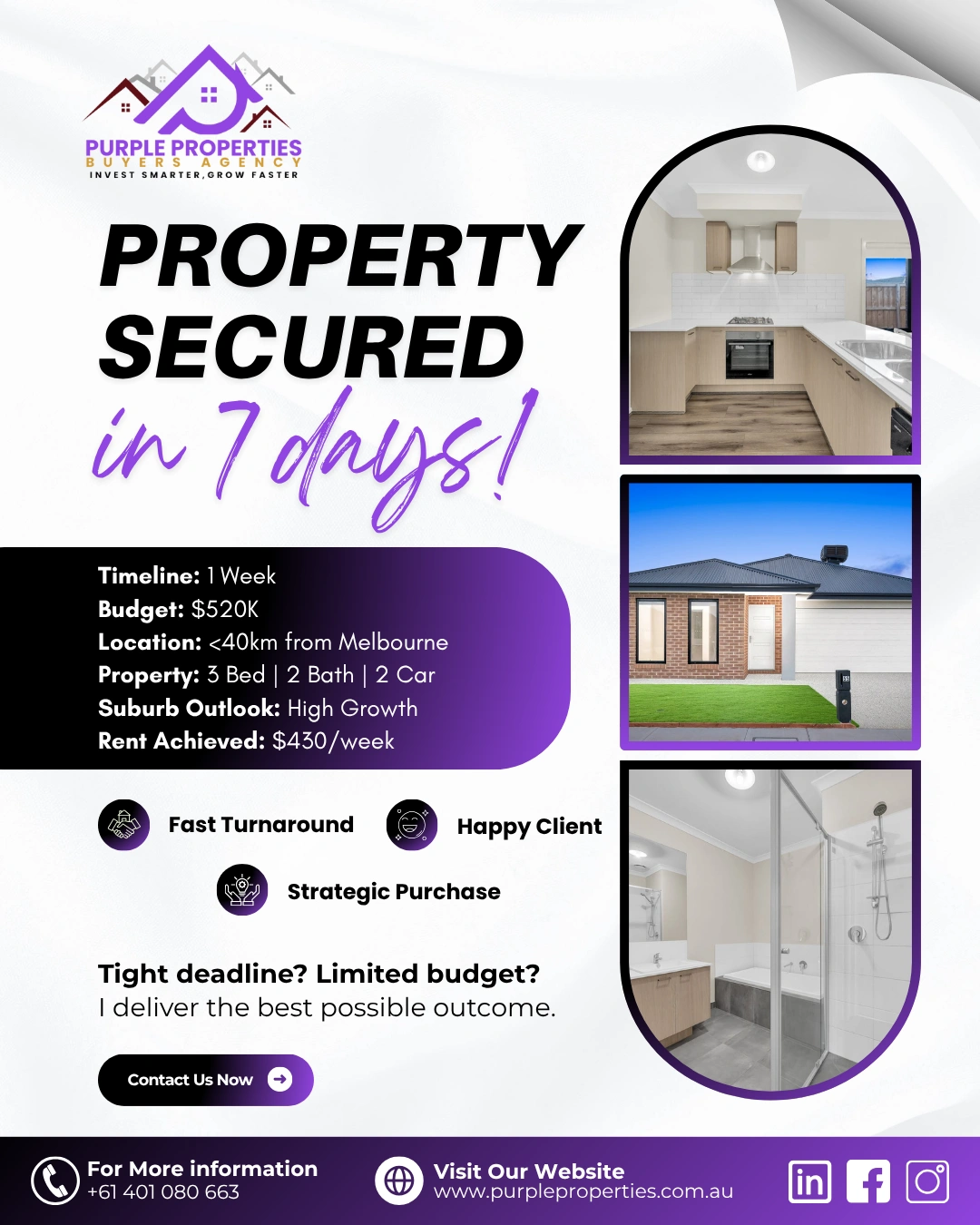Purple Properties marketing material