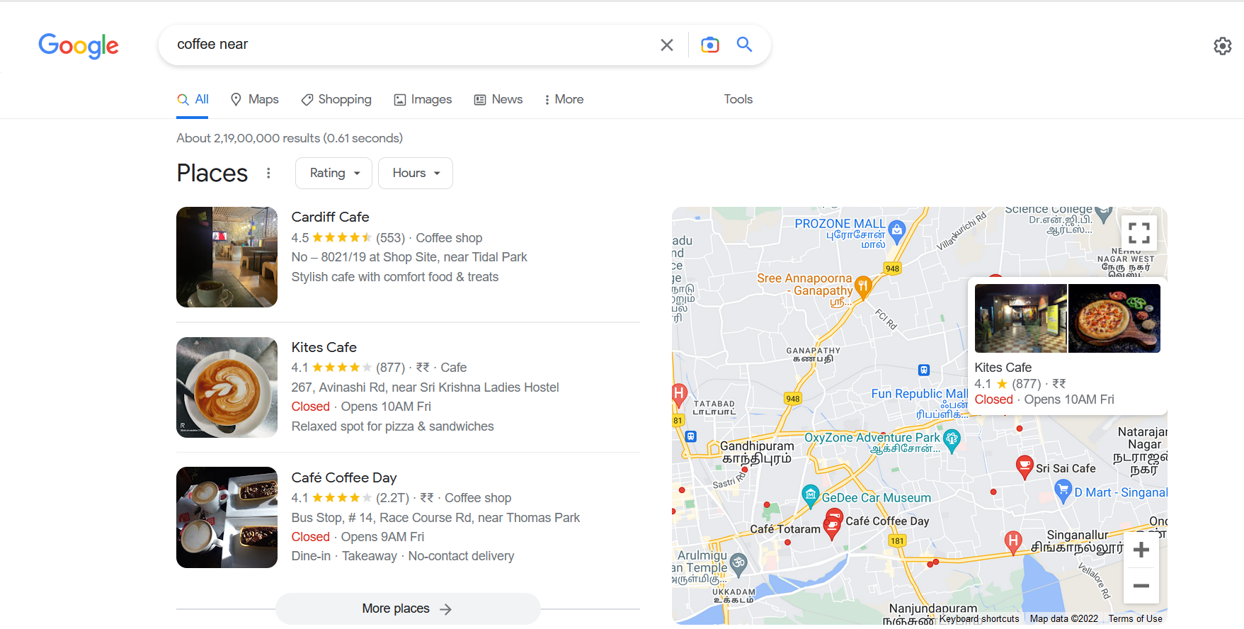 Google My Business Services